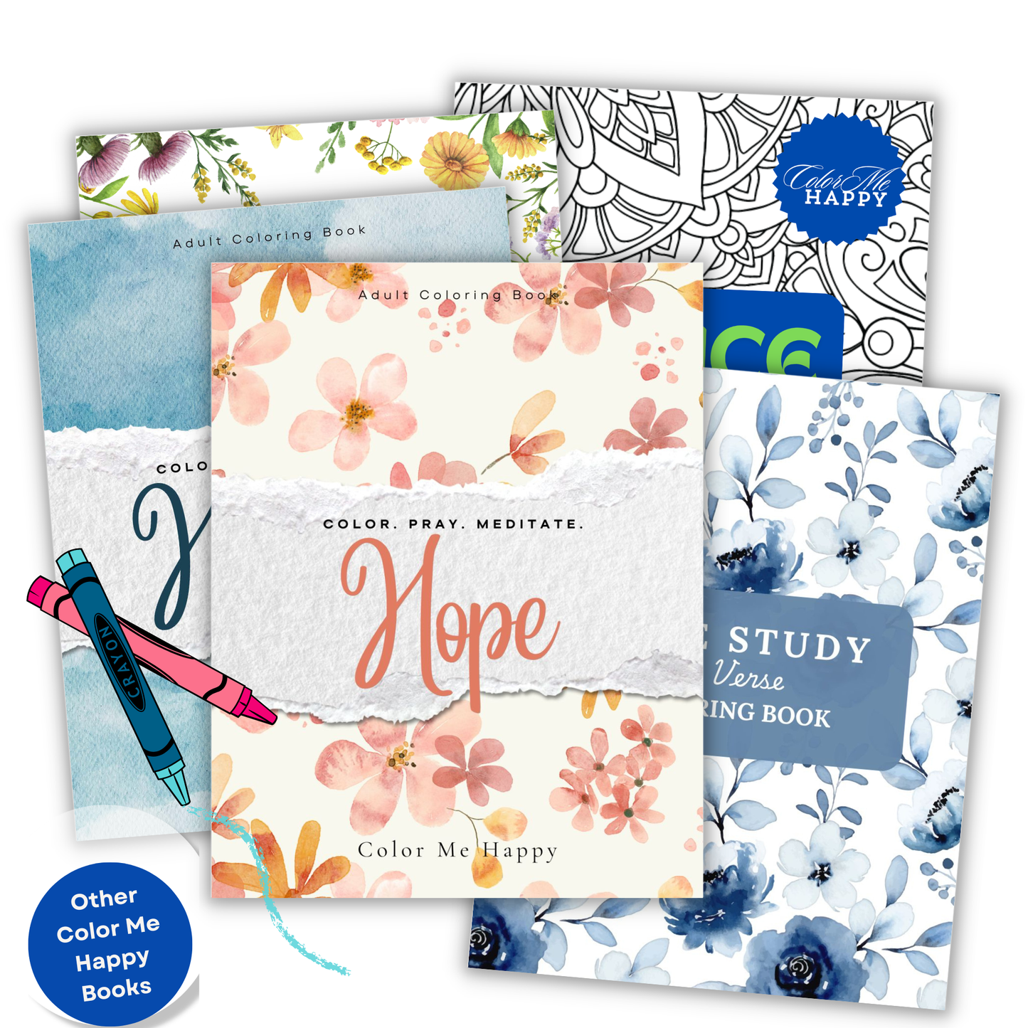 Bible Verse and Bible Study Coloring Book