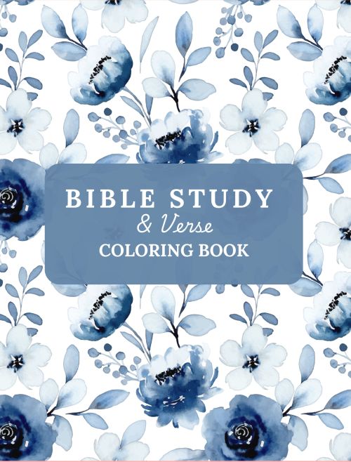 Bible Verse and Bible Study Coloring Book