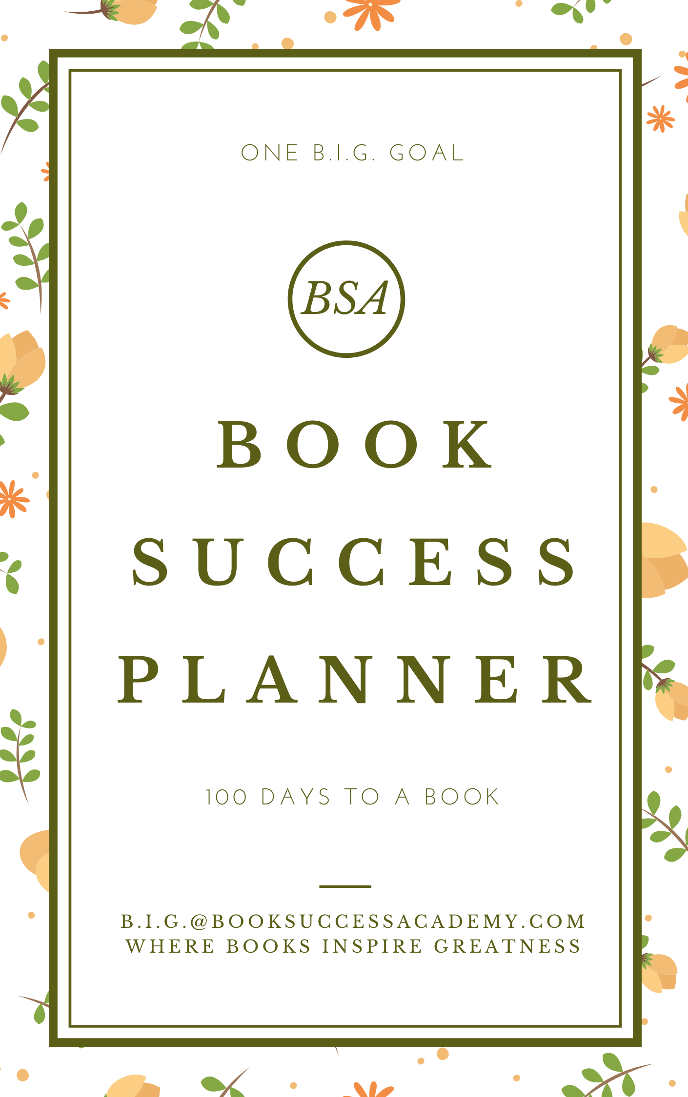 Book Success Planner